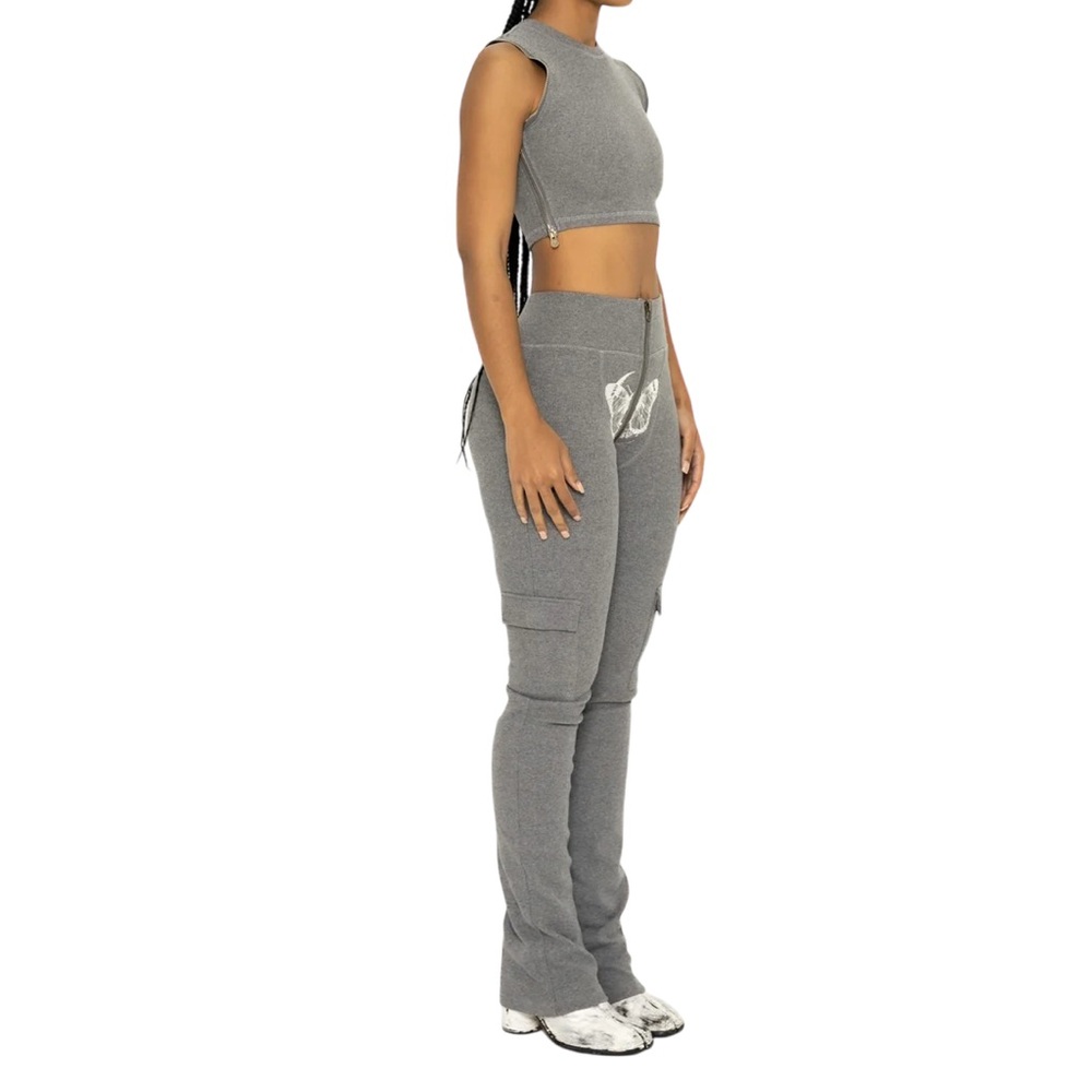 Gray Tordrobes Pants